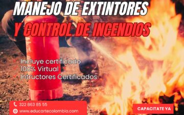 MANEJO DE EXTINTORES Y CONTROL DE INCENDIOS