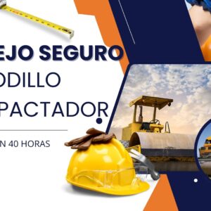 MAJEJO SEGURO DE RODILLO COMPACTADOR
